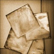 Collage of Pastel Paper Scarps