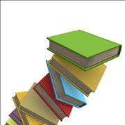 Flying Colored Books